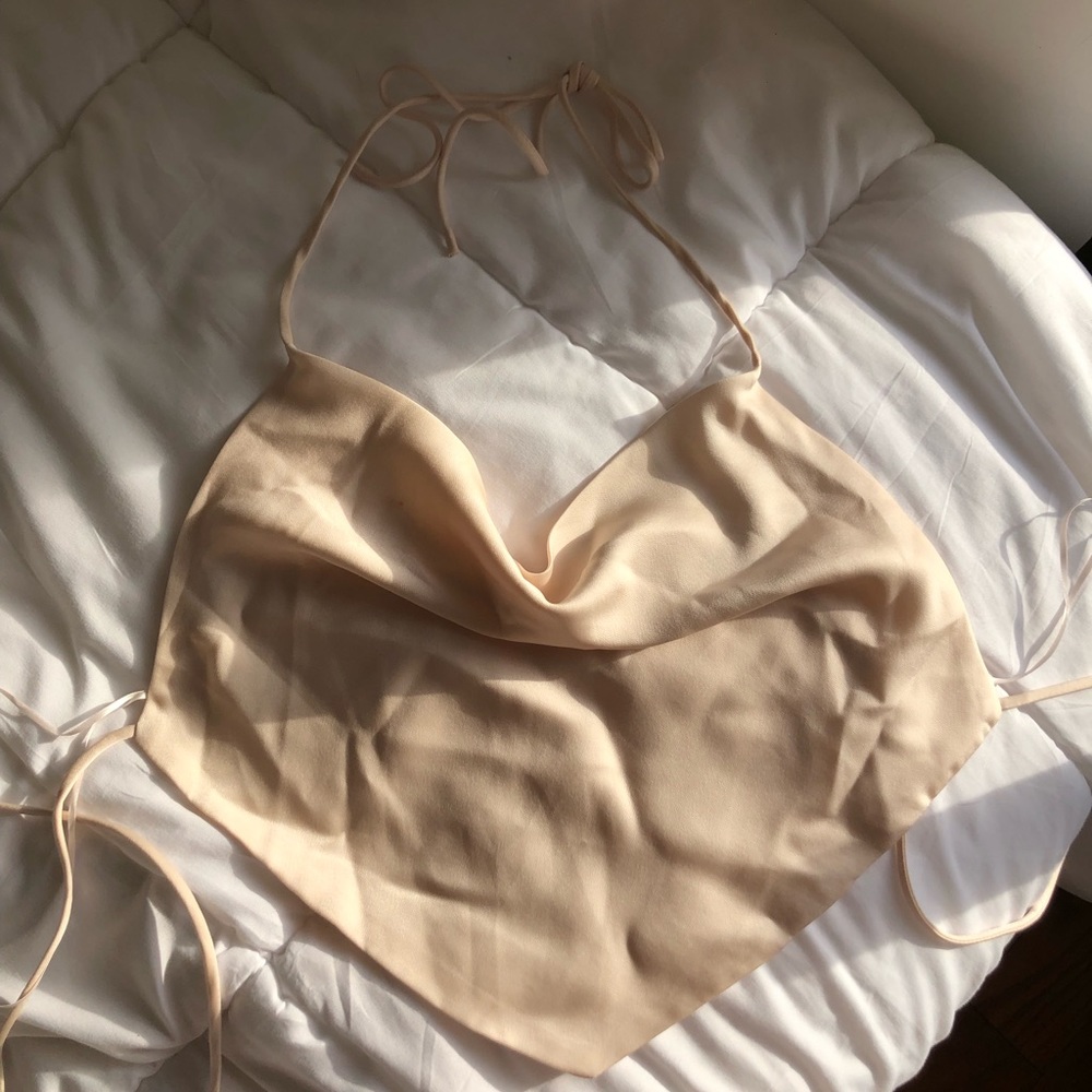 Beautiful silk top from edit by nine